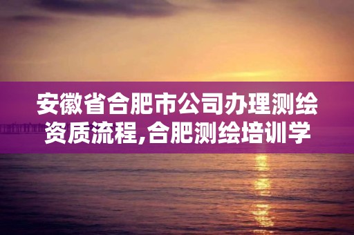 安徽省合肥市公司办理测绘资质流程,合肥测绘培训学校。