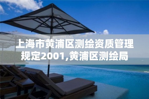 上海市黄浦区测绘资质管理规定2001,黄浦区测绘局