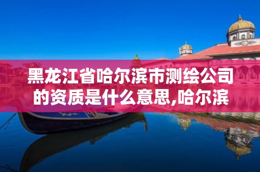 黑龙江省哈尔滨市测绘公司的资质是什么意思,哈尔滨测绘局怎么样。