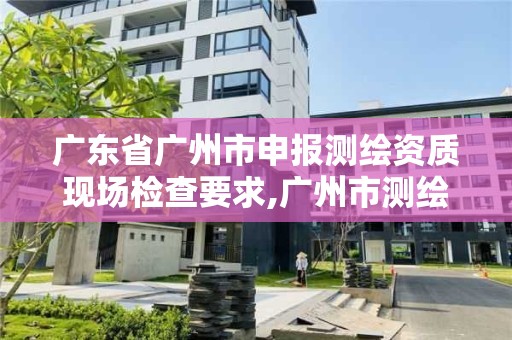 广东省广州市申报测绘资质现场检查要求,广州市测绘产品质量检验中心