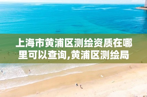 上海市黄浦区测绘资质在哪里可以查询,黄浦区测绘局