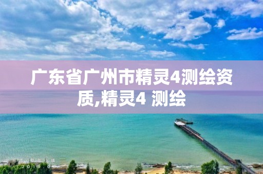 广东省广州市精灵4测绘资质,精灵4 测绘