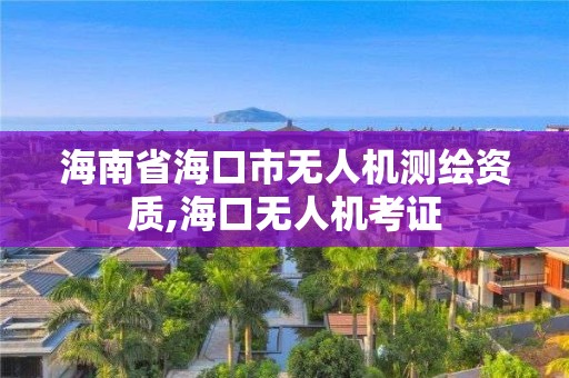 海南省海口市无人机测绘资质,海口无人机考证