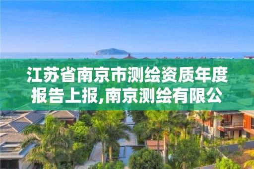 江苏省南京市测绘资质年度报告上报,南京测绘有限公司。