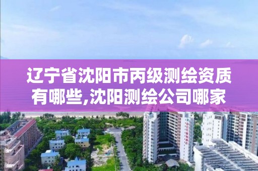 辽宁省沈阳市丙级测绘资质有哪些,沈阳测绘公司哪家强哪家好