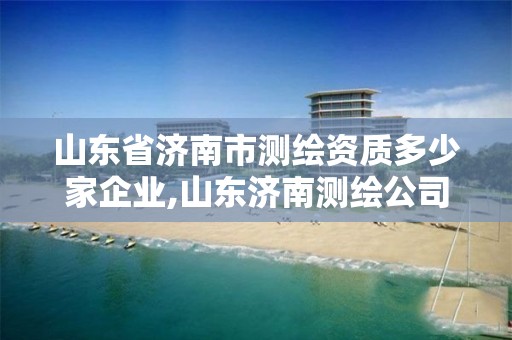 山东省济南市测绘资质多少家企业,山东济南测绘公司有哪些。