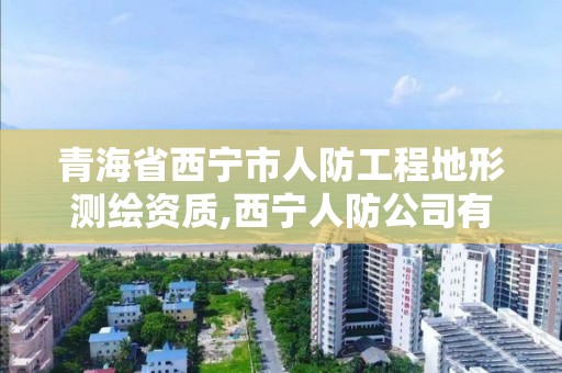 青海省西宁市人防工程地形测绘资质,西宁人防公司有哪些