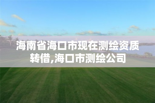 海南省海口市现在测绘资质转借,海口市测绘公司