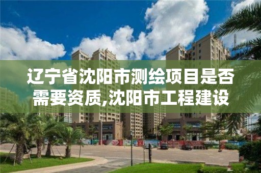 辽宁省沈阳市测绘项目是否需要资质,沈阳市工程建设项目测绘技术规程