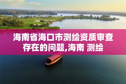 海南省海口市测绘资质审查存在的问题,海南 测绘