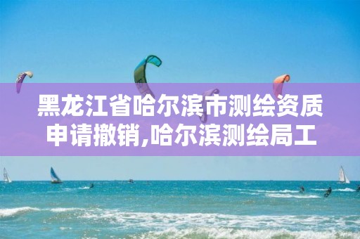 黑龙江省哈尔滨市测绘资质申请撤销,哈尔滨测绘局工资怎么样