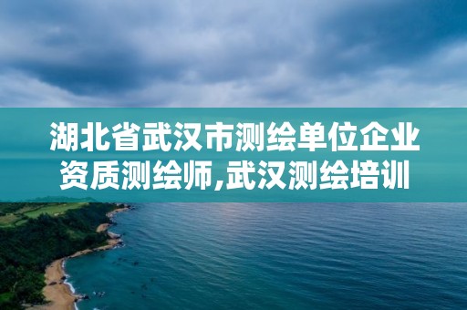 湖北省武汉市测绘单位企业资质测绘师,武汉测绘培训机构