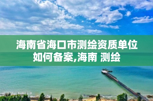 海南省海口市测绘资质单位如何备案,海南 测绘