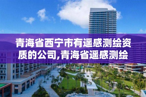 青海省西宁市有遥感测绘资质的公司,青海省遥感测绘院。