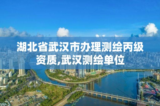 湖北省武汉市办理测绘丙级资质,武汉测绘单位