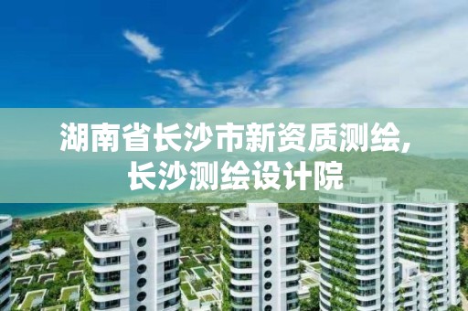 湖南省长沙市新资质测绘,长沙测绘设计院