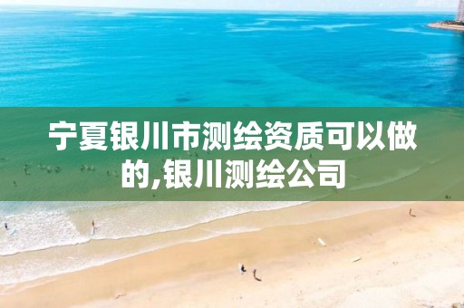 宁夏银川市测绘资质可以做的,银川测绘公司