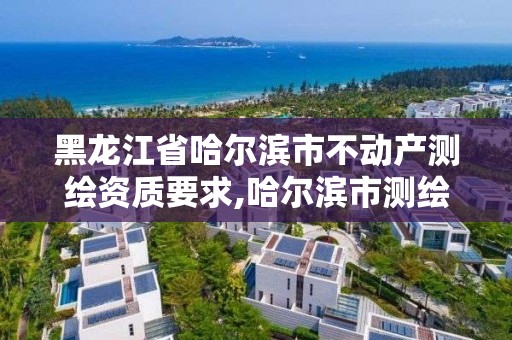 黑龙江省哈尔滨市不动产测绘资质要求,哈尔滨市测绘局家属楼。