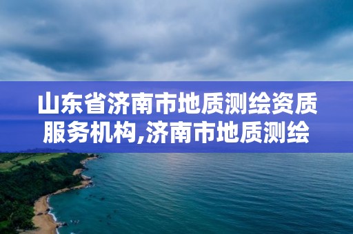 山东省济南市地质测绘资质服务机构,济南市地质测绘院