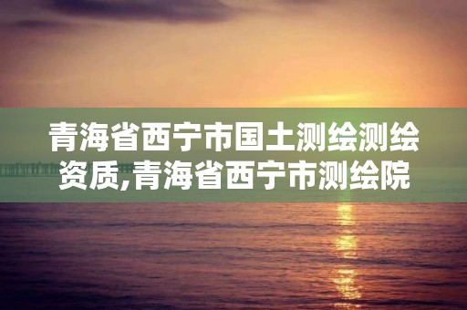 青海省西宁市国土测绘测绘资质,青海省西宁市测绘院