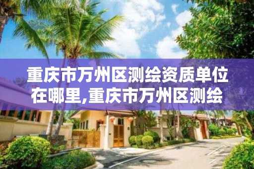 重庆市万州区测绘资质单位在哪里,重庆市万州区测绘资质单位在哪里查询。