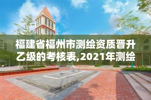 福建省福州市测绘资质晋升乙级的考核表,2021年测绘资质乙级人员要求