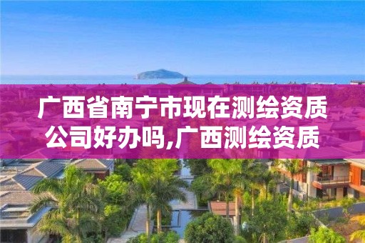 广西省南宁市现在测绘资质公司好办吗,广西测绘资质审批和服务