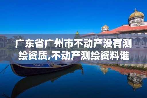 广东省广州市不动产没有测绘资质,不动产测绘资料谁提供