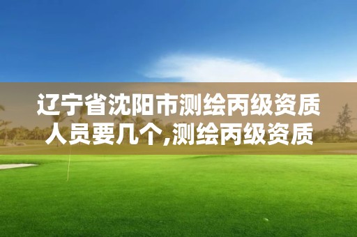 辽宁省沈阳市测绘丙级资质人员要几个,测绘丙级资质承接业务范围。