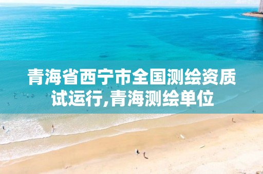 青海省西宁市全国测绘资质试运行,青海测绘单位