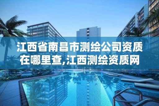 江西省南昌市测绘公司资质在哪里查,江西测绘资质网