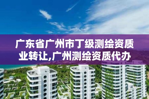 广东省广州市丁级测绘资质业转让,广州测绘资质代办