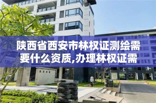 陕西省西安市林权证测绘需要什么资质,办理林权证需要测绘公司么。