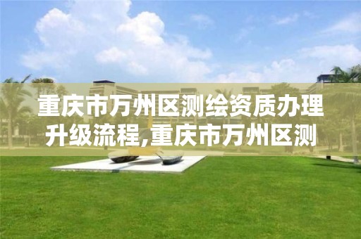 重庆市万州区测绘资质办理升级流程,重庆市万州区测绘资质办理升级流程图