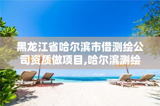 黑龙江省哈尔滨市借测绘公司资质做项目,哈尔滨测绘有限公司。