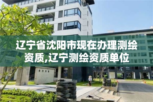 辽宁省沈阳市现在办理测绘资质,辽宁测绘资质单位