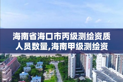 海南省海口市丙级测绘资质人员数量,海南甲级测绘资质单位