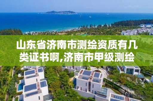 山东省济南市测绘资质有几类证书啊,济南市甲级测绘资质单位