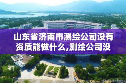 山东省济南市测绘公司没有资质能做什么,测绘公司没有资质能开票。