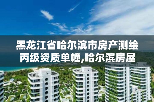 黑龙江省哈尔滨市房产测绘丙级资质单幢,哈尔滨房屋测量公司收费标准。