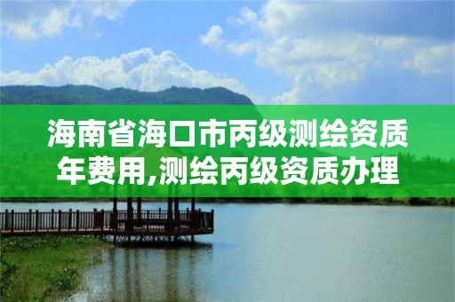 海南省海口市丙级测绘资质年费用,测绘丙级资质办理条件