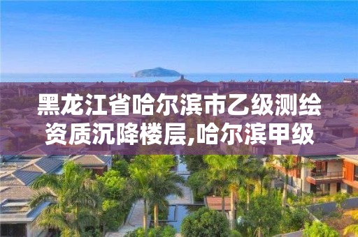 黑龙江省哈尔滨市乙级测绘资质沉降楼层,哈尔滨甲级测绘公司