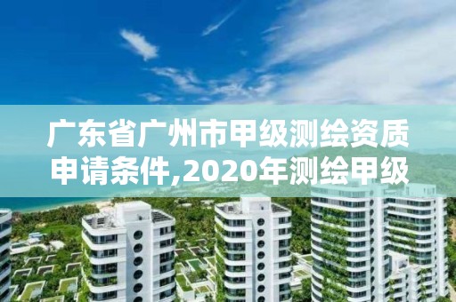 广东省广州市甲级测绘资质申请条件,2020年测绘甲级资质条件