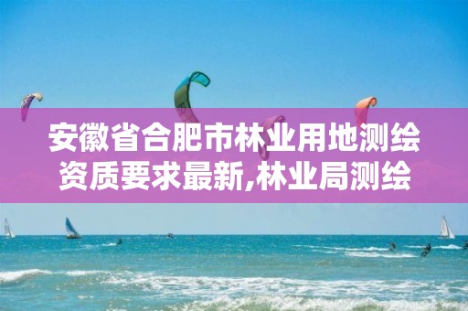 安徽省合肥市林业用地测绘资质要求最新,林业局测绘项目。