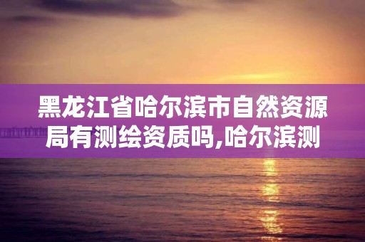 黑龙江省哈尔滨市自然资源局有测绘资质吗,哈尔滨测绘局工资怎么样。