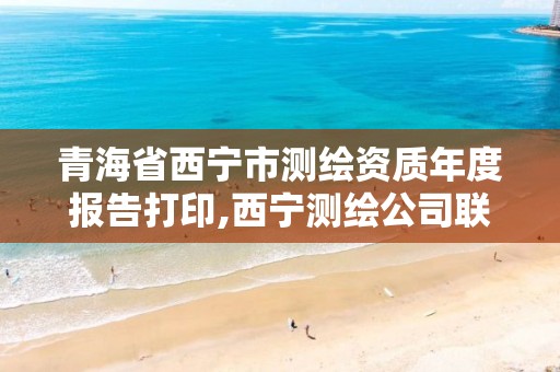 青海省西宁市测绘资质年度报告打印,西宁测绘公司联系方式。