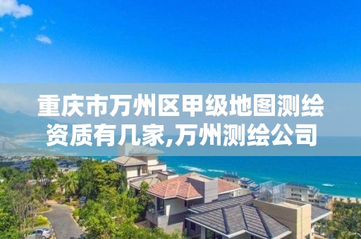 重庆市万州区甲级地图测绘资质有几家,万州测绘公司招聘