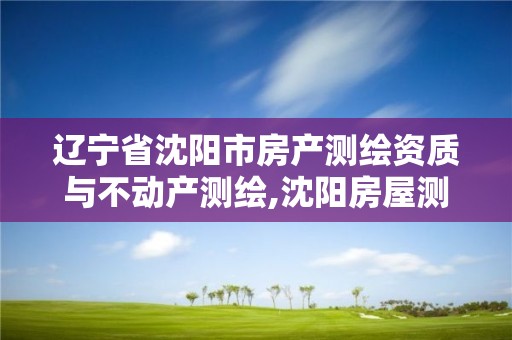 辽宁省沈阳市房产测绘资质与不动产测绘,沈阳房屋测绘