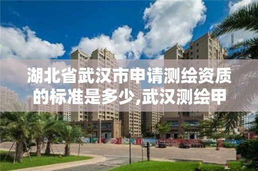 湖北省武汉市申请测绘资质的标准是多少,武汉测绘甲级资质公司。