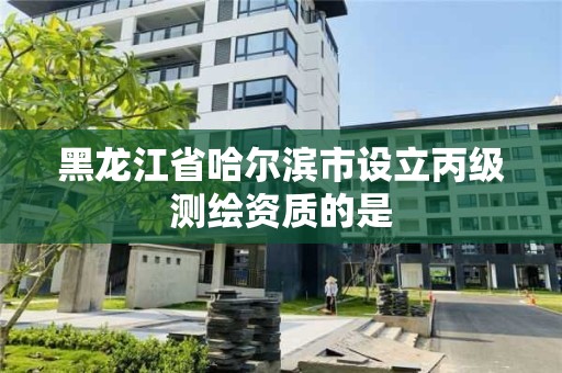 黑龙江省哈尔滨市设立丙级测绘资质的是